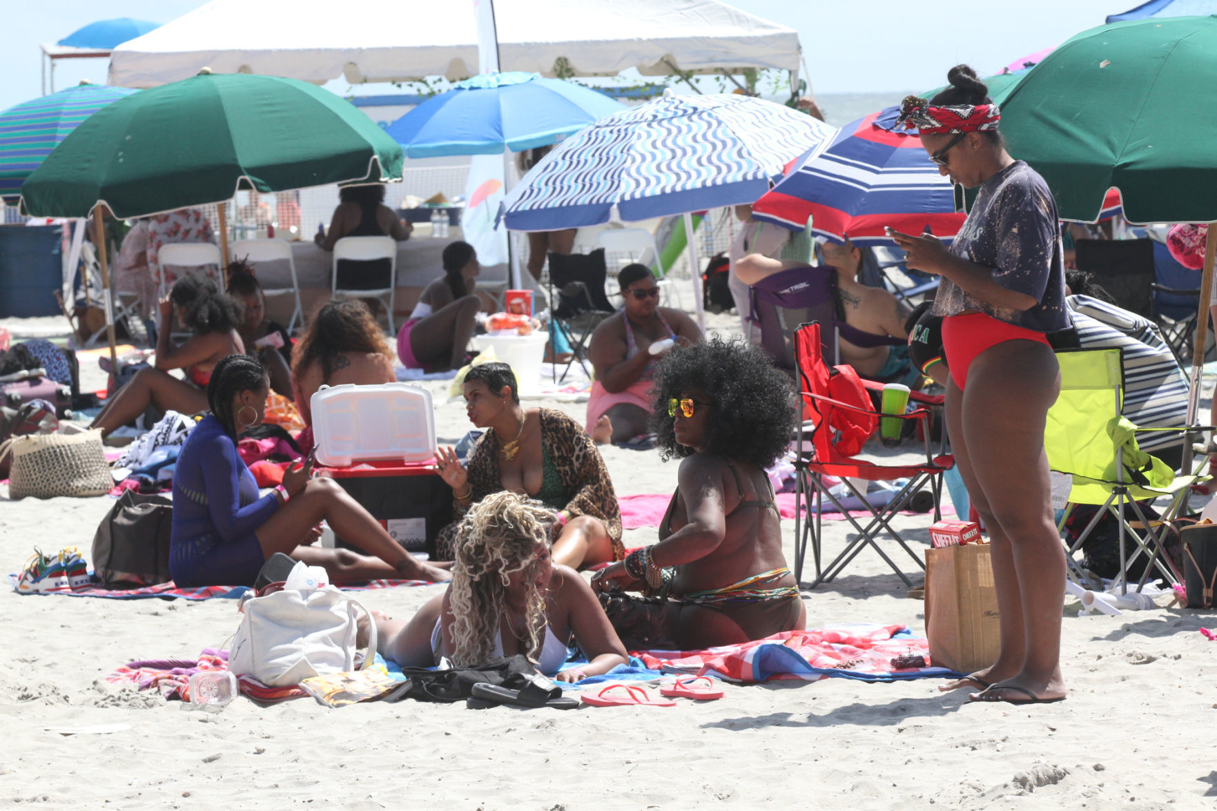 Black Girl Beach Day